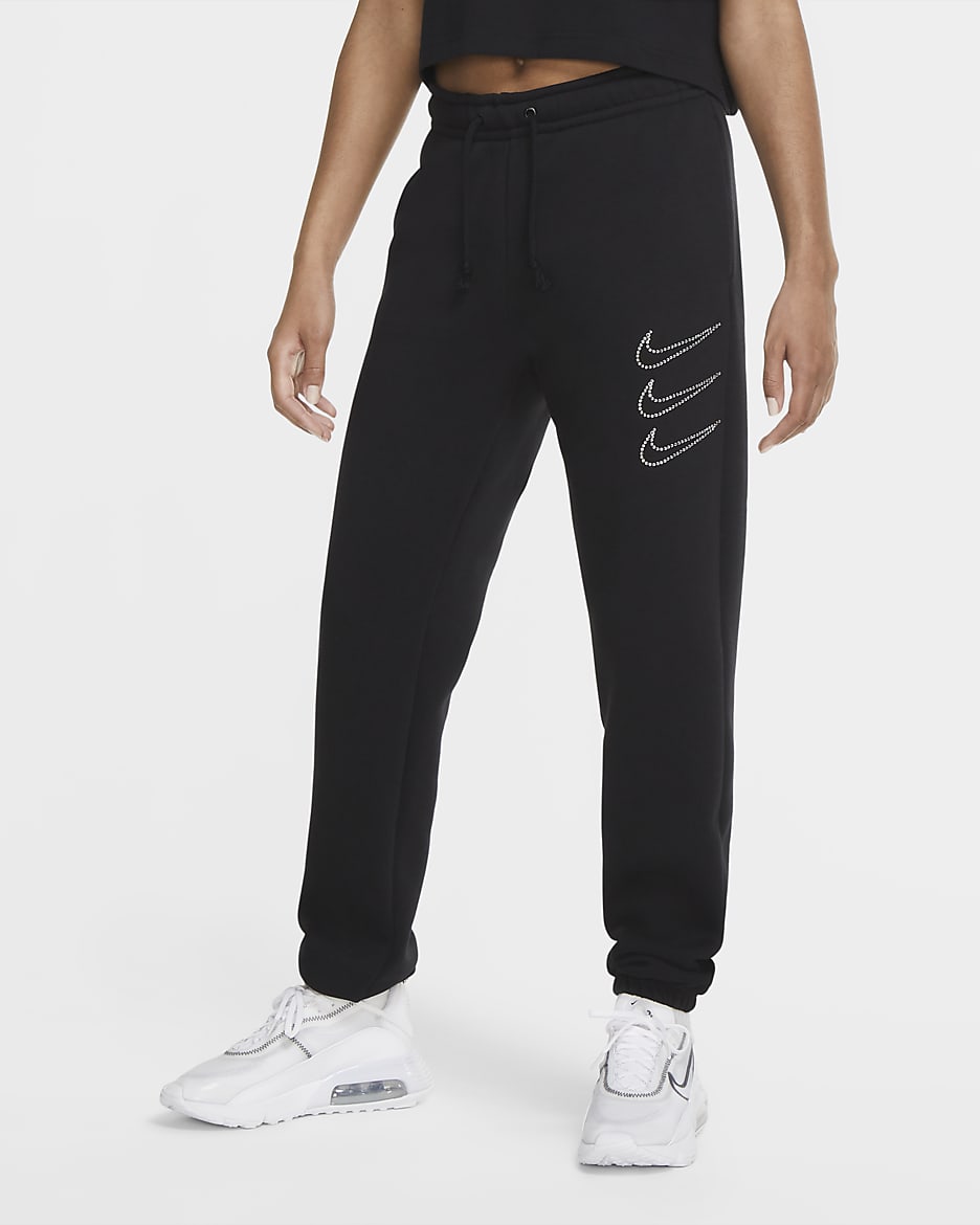 Nike sweatpants black online